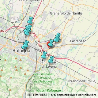 Mappa Via Enrico Mattei, 40132 Bologna BO, Italia (3.37909)