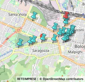 Mappa Via della Crocetta, 40134 Bologna BO, Italia (0.9785)