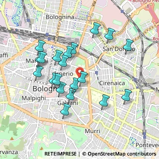 Mappa Via Francesco Selmi, 40126 Bologna BO, Italia (0.93)