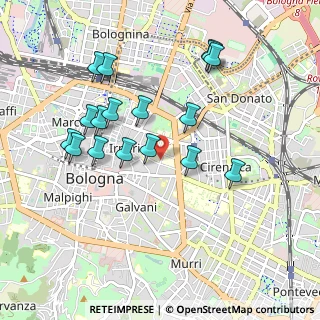 Mappa Via Francesco Selmi, 40126 Bologna BO, Italia (0.96)