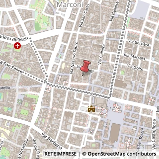 Mappa Via degli Usberti, 1, 40121 Bologna, Bologna (Emilia Romagna)