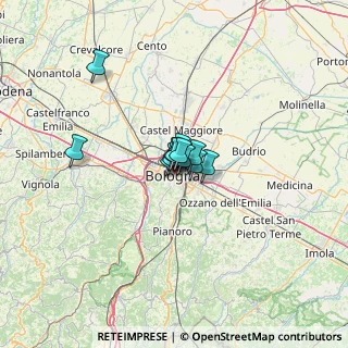 Mappa Via del Carro, 40126 Bologna BO, Italia (5.445)