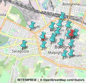 Mappa Via Pietralata, 40100 Bologna BO, Italia (0.9205)