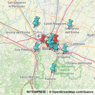 Mappa Via Pietralata, 40122 Bologna BO, Italia (4.77538)