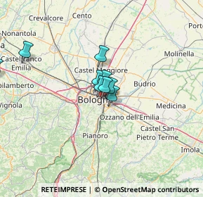 Mappa Via Sante Vincenzi, 40138 Bologna BO, Italia (14.35727)