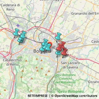Mappa Via Antonio Zanolini, 40126 Bologna BO, Italia (2.85)