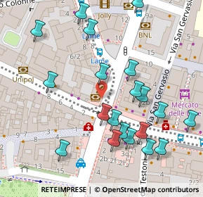 Mappa Via Bassi Ugo, 40121 Bologna BO, Italia (0.07)