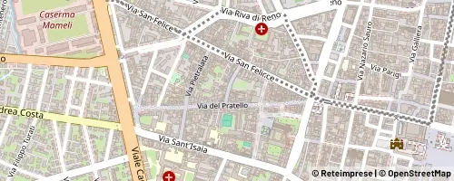 Mappa Bologne