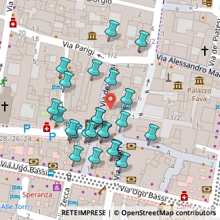 Mappa Via Dè Gessi, 40100 Bologna BO, Italia (0.0556)