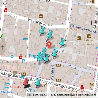Mappa Via Calcavinazzi, 40121 Bologna BO, Italia (0.05)