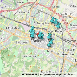 Mappa Via Dè Gessi, 40100 Bologna BO, Italia (1.15067)
