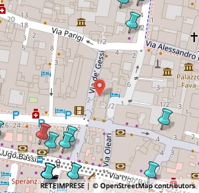 Mappa Via Calcavinazzi, 40121 Bologna BO, Italia (0.114)