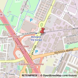 Mappa Via Larga, 17, 40138 Bologna, Bologna (Emilia Romagna)