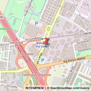 Mappa Via Larga, 15/7, 40138 Bologna, Bologna (Emilia Romagna)