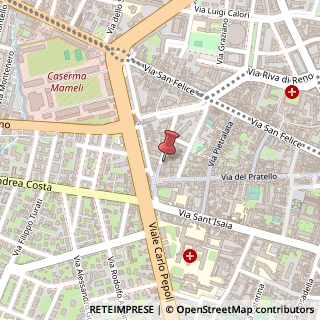 Mappa Via Santa Croce, 5, 40122 Bologna, Bologna (Emilia Romagna)