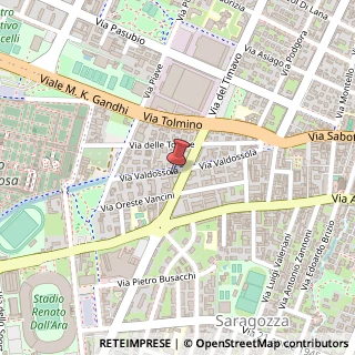 Mappa Via Montefiorino, 10, 40134 Bologna, Bologna (Emilia Romagna)