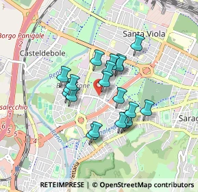 Mappa Piazza Clodoveo Bonazzi, 40133 Bologna BO, Italia (0.6775)