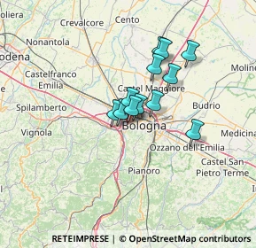 Mappa Piazza Clodoveo Bonazzi, 40133 Bologna BO, Italia (9.05917)