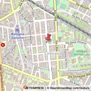 Mappa Via Giuseppe Bentivogli, 40, 40138 Bologna, Bologna (Emilia Romagna)