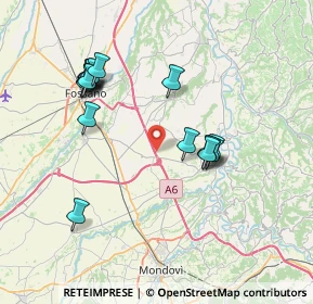 Mappa Fr. isola, 12041 Bene Vagienna CN, Italia (7.66375)