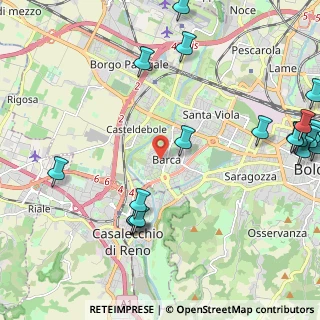 Mappa Via Bruno Buozzi, 40133 Bologna BO, Italia (3.06579)