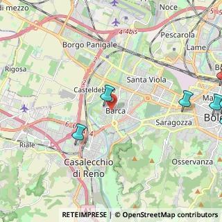Mappa Via Bruno Buozzi, 40133 Bologna BO, Italia (4.1255)