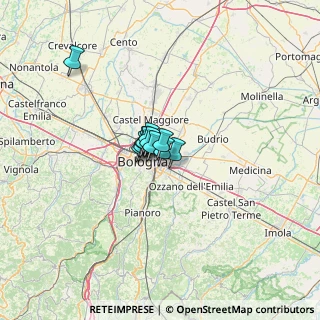 Mappa Via Larga, 40128 Bologna BO, Italia (5.51636)