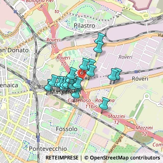 Mappa Via Larga, 40128 Bologna BO, Italia (0.6075)