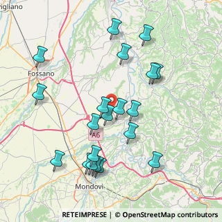 Mappa Strada Benevagienna, 12061 Carrù CN, Italia (8.4205)