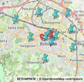 Mappa Via S. Felice, 40100 Bologna BO, Italia (1.78615)