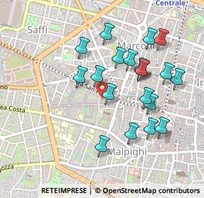 Mappa Via S. Felice, 40100 Bologna BO, Italia (0.455)