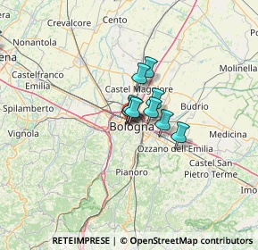Mappa Via S. Felice, 40100 Bologna BO, Italia (17.91357)