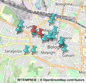 Mappa Via S. Felice, 40100 Bologna BO, Italia (0.703)