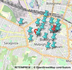 Mappa Via S. Felice, 40100 Bologna BO, Italia (0.776)