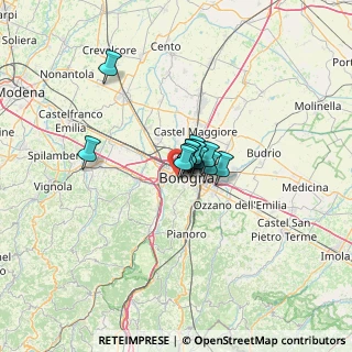 Mappa Via Nino Bixio Scota, 40124 Bologna BO, Italia (6.15)