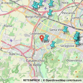Mappa Via Volfango Amedeo Mozart, 40133 Bologna BO, Italia (2.96462)