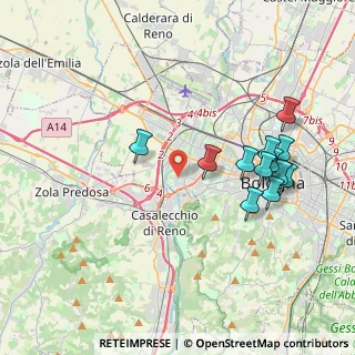 Mappa Via Volfango Amedeo Mozart, 40133 Bologna BO, Italia (4.02833)