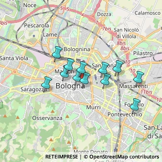 Mappa Largo Respighi, 40126 Bologna BO, Italia (1.42833)