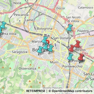 Mappa Largo Respighi, 40126 Bologna BO, Italia (2.54231)