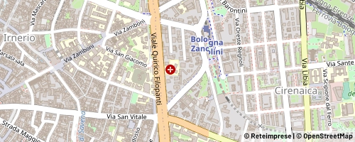 Mappa Bologne