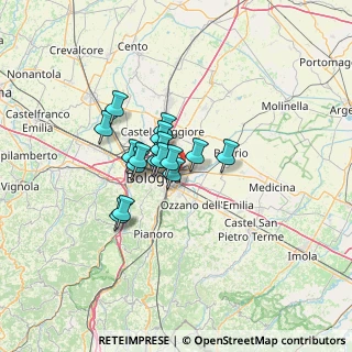 Mappa Via Bartolomeo Provaglia, 40138 Bologna BO, Italia (8.43438)