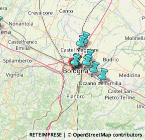 Mappa Via Livio Zambeccari, 40134 Bologna BO, Italia (16.27769)