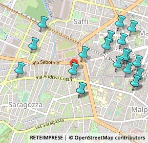 Mappa Via Livio Zambeccari, 40134 Bologna BO, Italia (0.6125)