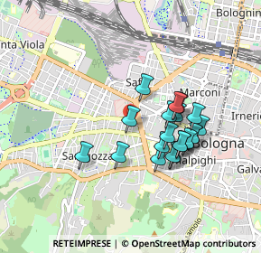 Mappa Via Livio Zambeccari, 40134 Bologna BO, Italia (0.7515)