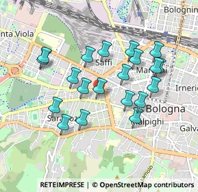 Mappa Via Livio Zambeccari, 40134 Bologna BO, Italia (0.849)