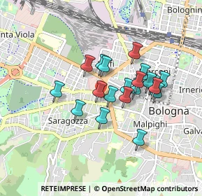 Mappa Via Livio Zambeccari, 40134 Bologna BO, Italia (0.7005)