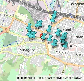 Mappa Via Livio Zambeccari, 40134 Bologna BO, Italia (0.6985)