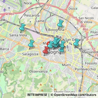 Mappa Via Ugo Bassi, 40122 Bologna BO, Italia (1.16083)