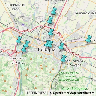 Mappa Via Guglielmo Oberdan, 40126 Bologna BO, Italia (3.65)
