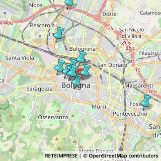 Mappa Via Guglielmo Oberdan, 40126 Bologna BO, Italia (1.41273)